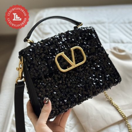 Valentino Black Loco Bag