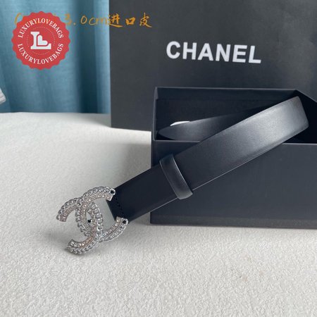 Chanel Black Belt