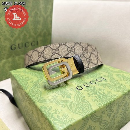 Gucci Two-Sided Belt 3.0cm