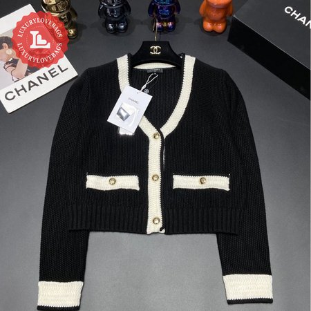 Chanel V-Neck Cardigan Sweater