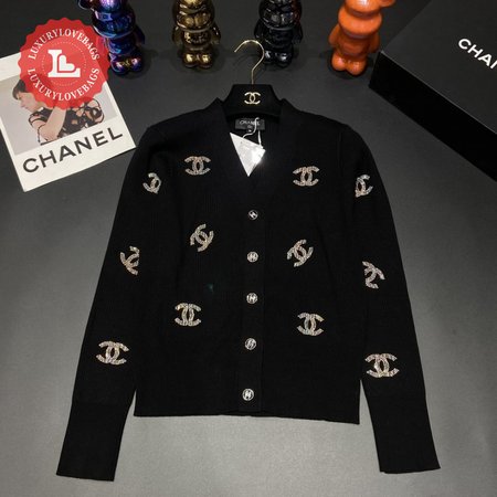 Chanel V-Neck Cardigan Sweater