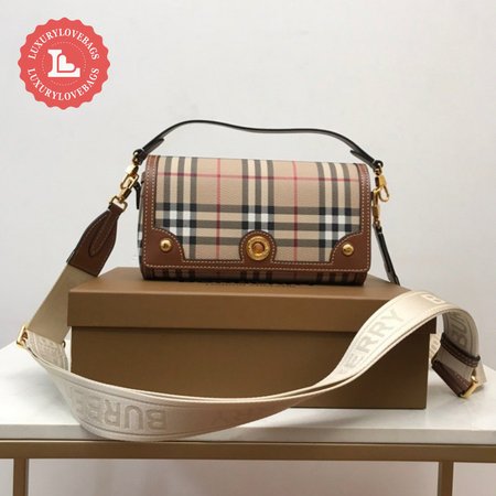 Burberry Top Handle Note Bag