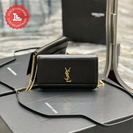 Saint Laurent Monogram Phone Pouch