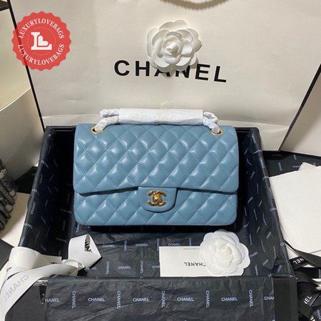 Chanel Classic Flap Bag A01112 Sky Blue