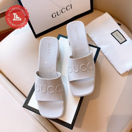 Gucci Shoes Rubber Platform Sandals