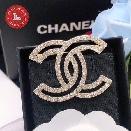 Chanel Double C Brooch