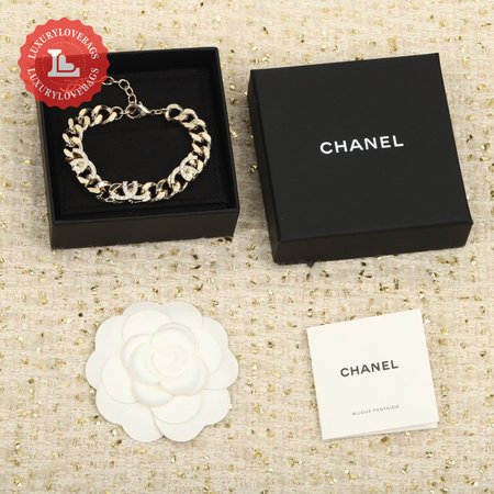 Chanel Gold and Diamond Bracelet