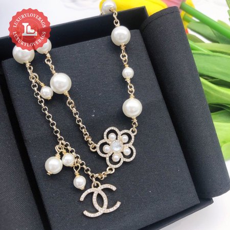 Chanel Pearl CC Necklace