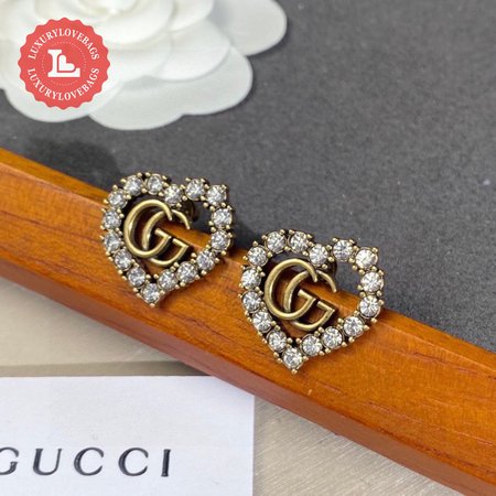 Gucci Heart Stud Earrings