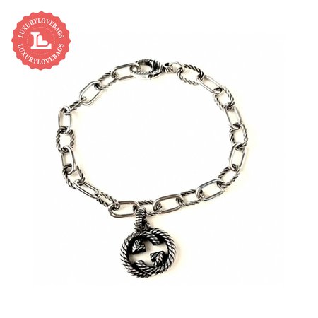 Gucci Twisted G Bracelet in Sterling Silver