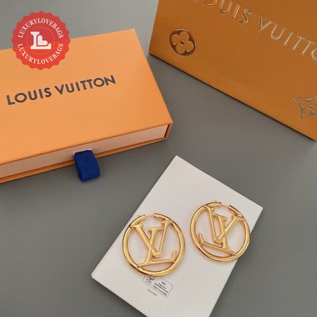 louise hoop earrings gold