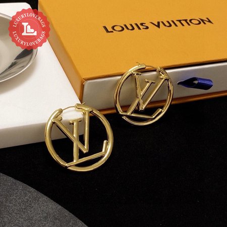 louise hoop earrings gold