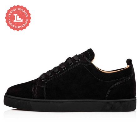 Christian Louboutin Black Louis Junior Sneakers