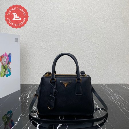 Prada Galleria Micro Bag Black