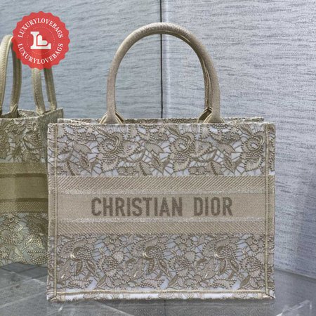 Medium Dior Or Dior Book Tote