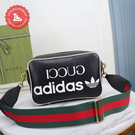 Gucci x Adidas Small Shoulder Bag Black