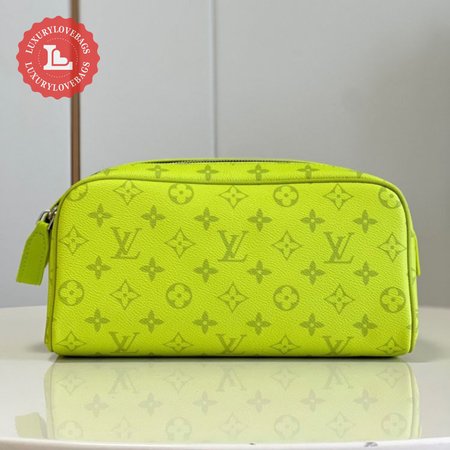 Louis Vuitton Dopp Kit Neon Yellow