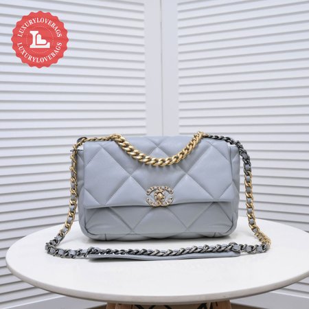 Chanel 19 Flap Bag Quilted Lambskin