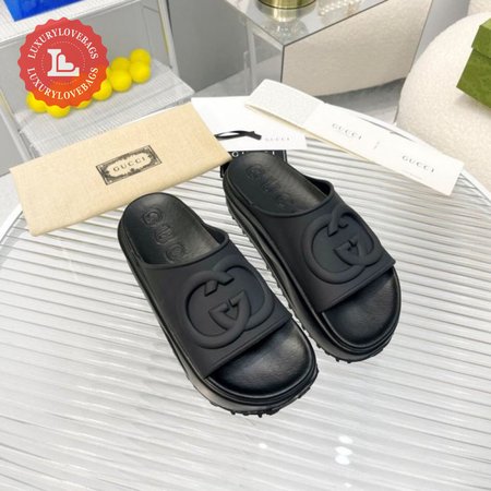 Gucci Men's Interlocking G Slide Sandal