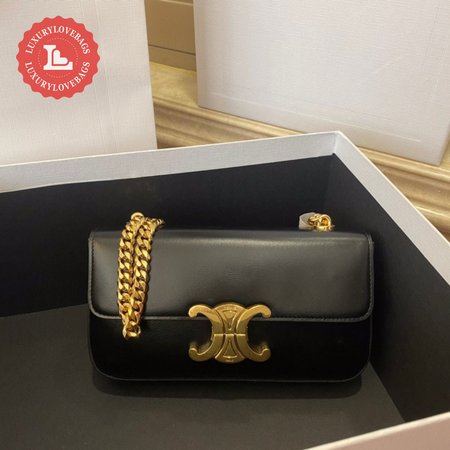 Celine Triomphe Chain Shoulder Bag