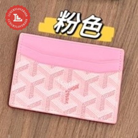 Goyard Saint Sulpice Cardholder Pink