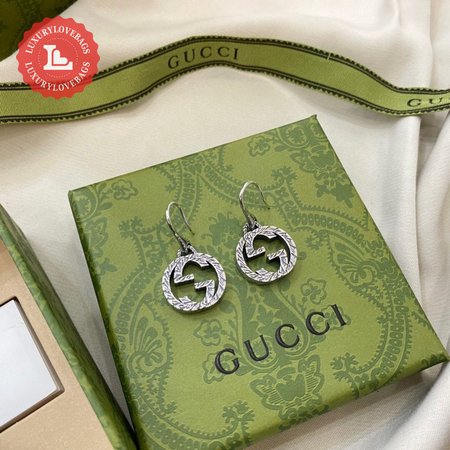 Gucci Interlocking G Dangle Drop Earrings