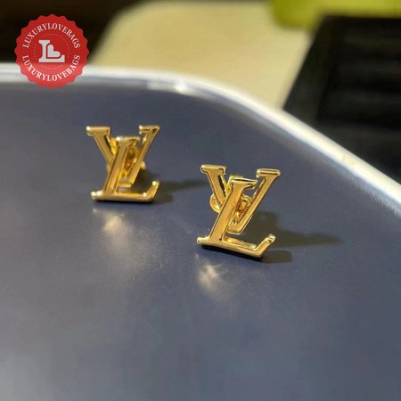 Initials Iconic Earrings Gold