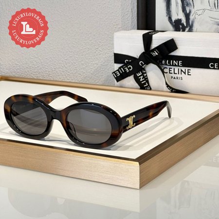 Women Celine Triomphe 01 Sunglasses In Acetate