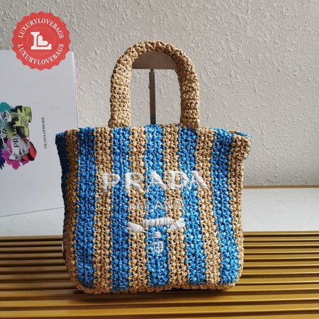 Prada Small Crochet Tote Bag