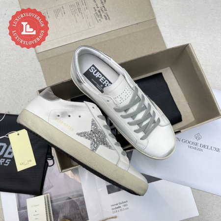 Golden Goose Super-Star Glitter Sneaker