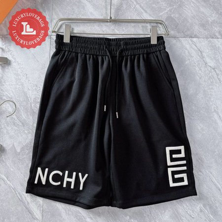 Boy's Givenchy Logo Print Shorts