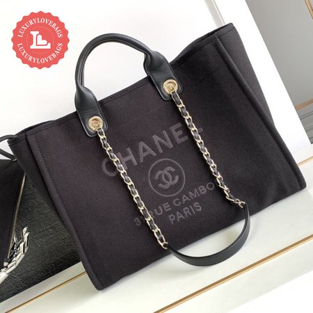 Chanel 22c Deauville Large Shopping Bag