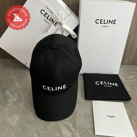 Celine Cotton Baseball Cap