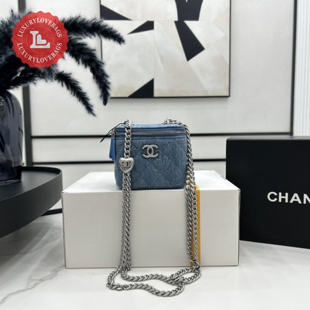 Chanel Fossil Leather Purse Shoulder Strap