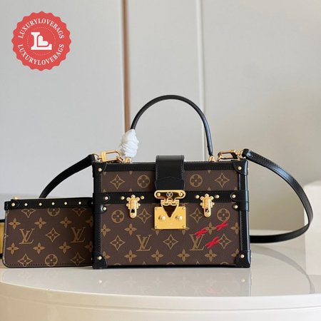 Monogram Petite Malle V Black