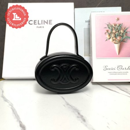 Celine Cuir Triomphe Black 198613