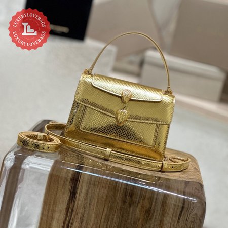 Bvlgari Serpenti Forever Top Handle Gold