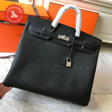 Hermes Birkin HAC Togo 50 Noir Black