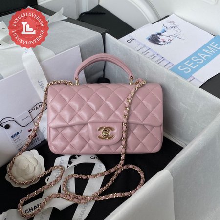 Chanel Mini CF Handle AS243?1 Pink