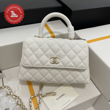 Chanel Coco Handle 92990 White