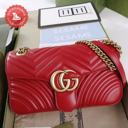 Gucci GG Marmont 443497 Red