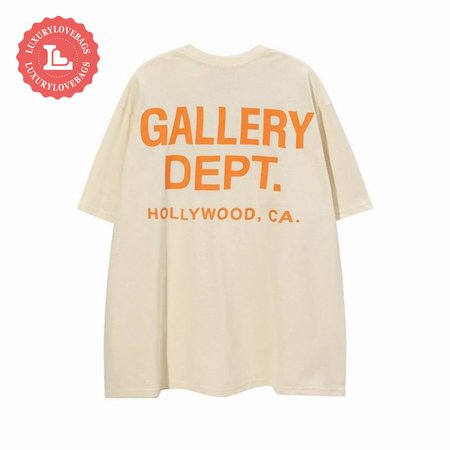 Gallery Dept Souvenir T-Shirt Cream/Orange