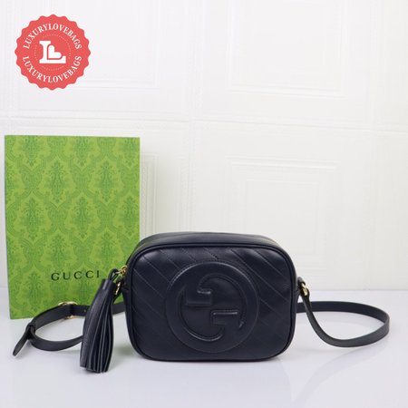 Gucci Blondie Small Shoulder Bag Black