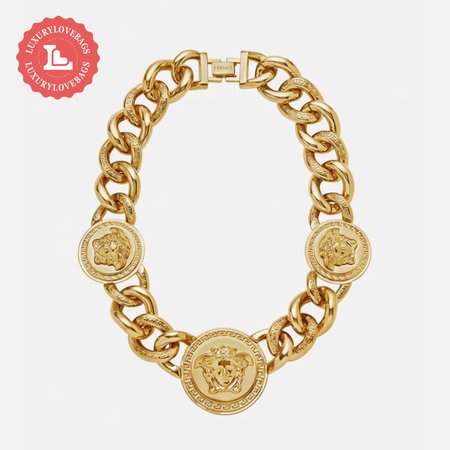 Versace Medusa Chain Necklace