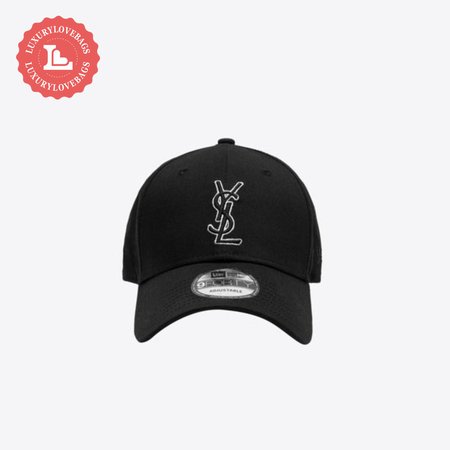 YSL New Era Cassandre Cap In Canvas