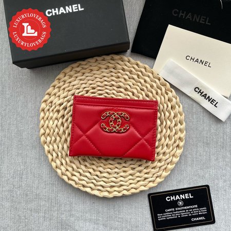 Chanel 19 Card Holder