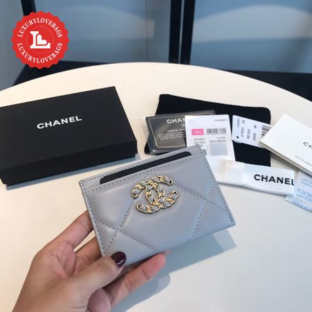 Chanel 19 Card Holder