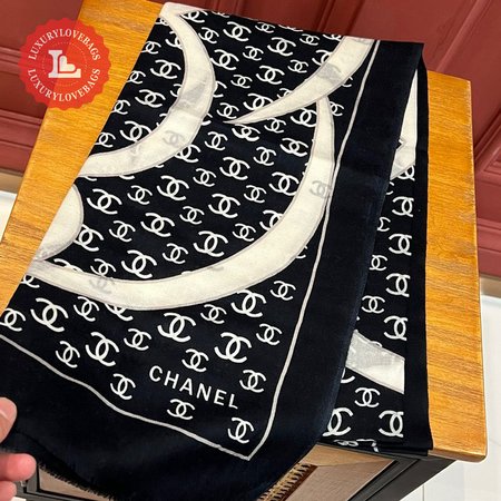 Chanel Double Side Scarf