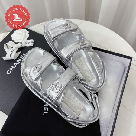 Chanel Sandal Silver 35-39