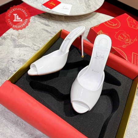 Christian Louboutin Sandals Me Dolly 100mm White 35-39